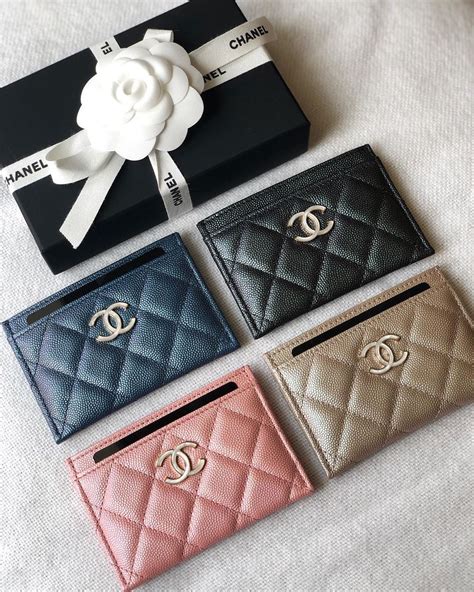 chanel card holder price 2021|Chanel zipped card holder.